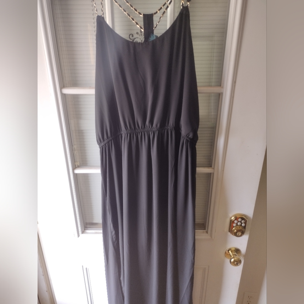 Long black dress